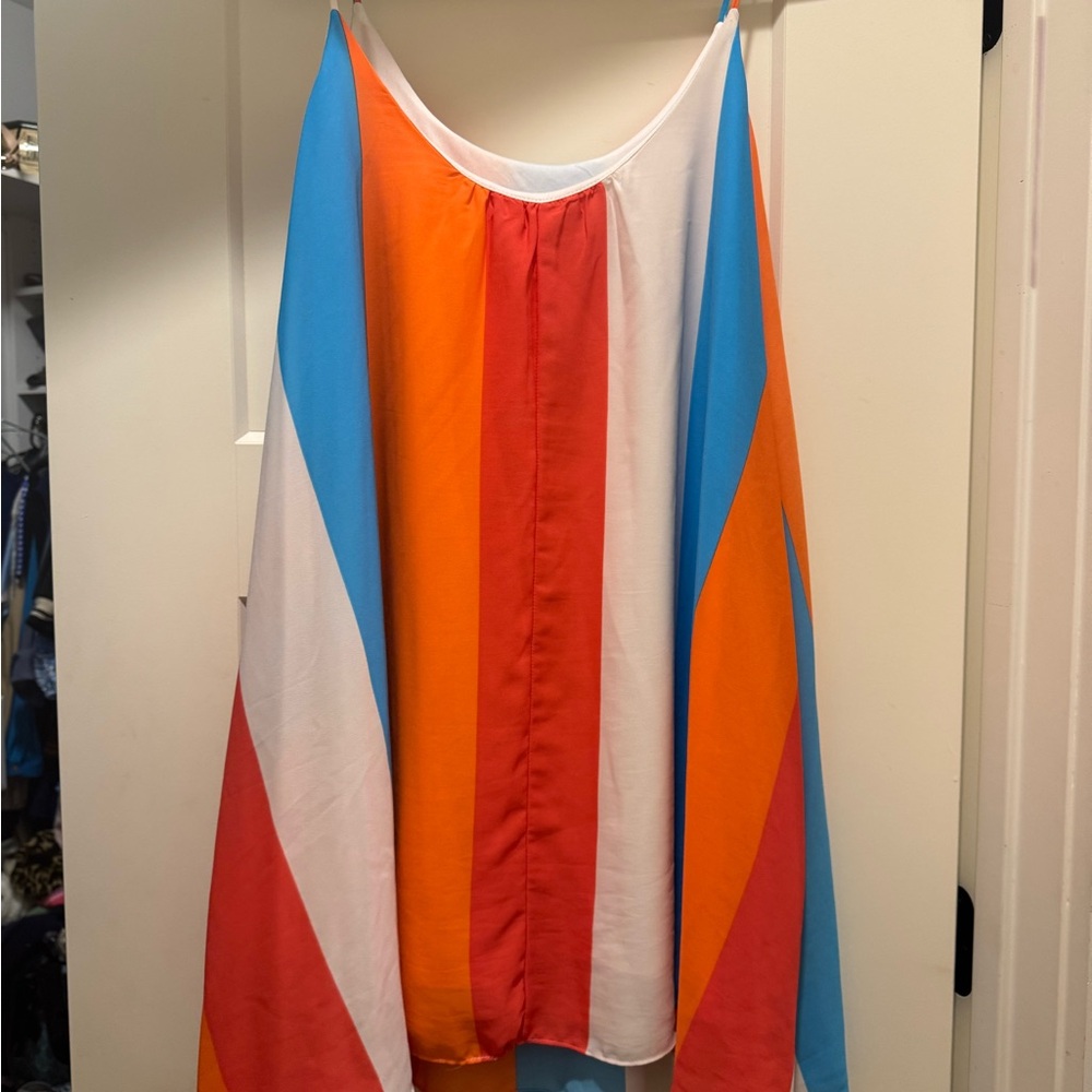 Adrienne Multicolor Striped Dress